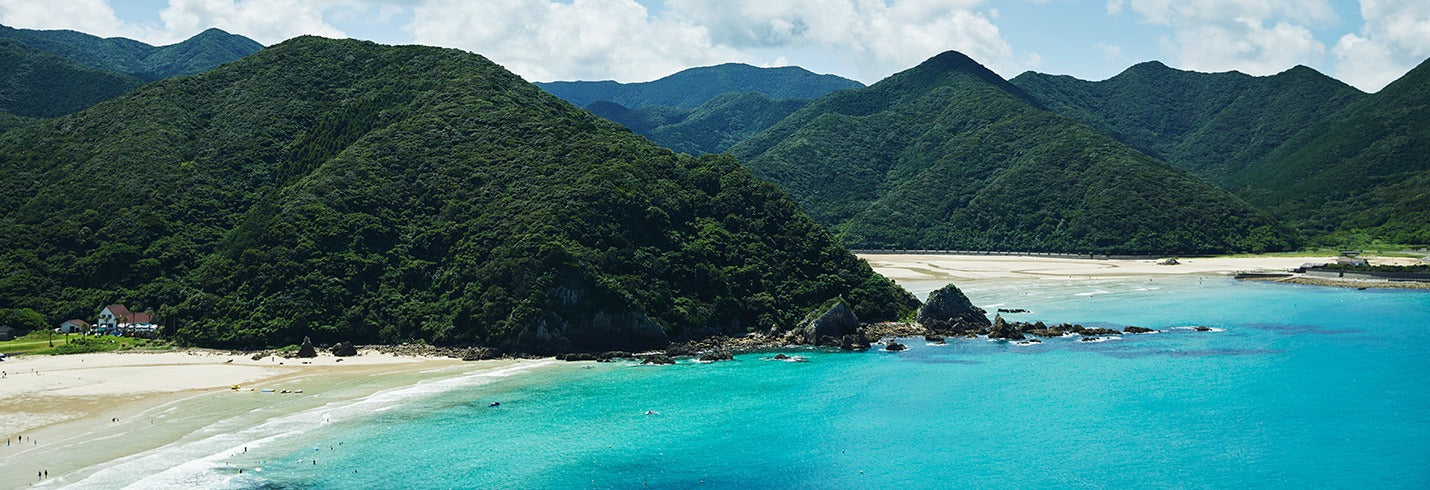 五島の風景　高浜海水浴場