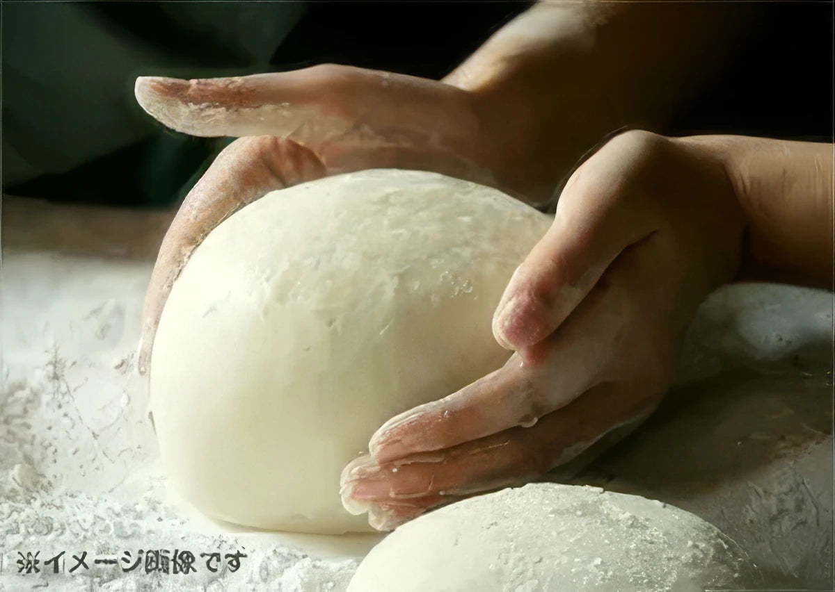 かんころ餅を成形