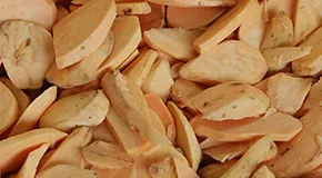 スライスしたごと芋