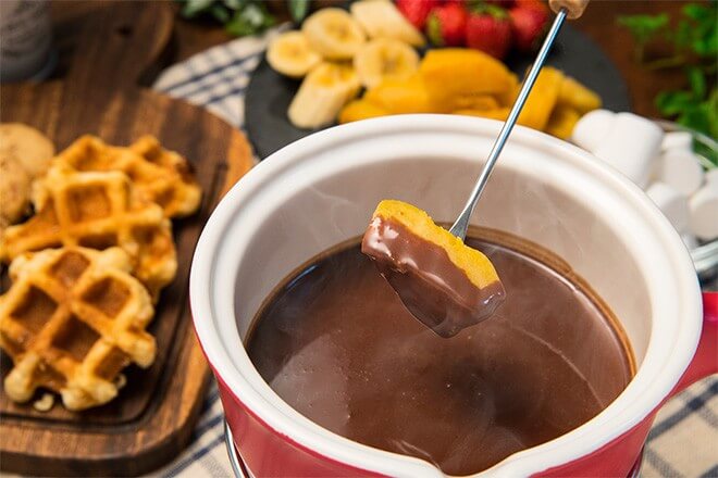 チョコ＆チーズディップ